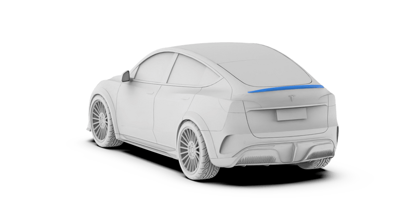 Robot Craftsman Tesla Model Y Starship Spoilers