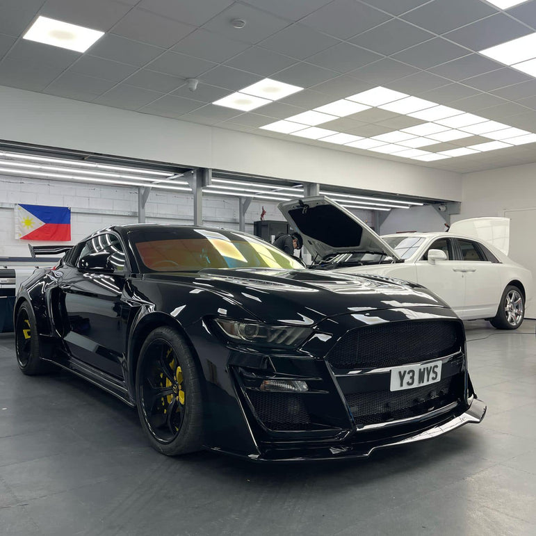 BOCH Design FRP GT500 S550 Ford Mustang Widebody Complete Body Kit 2015-2023