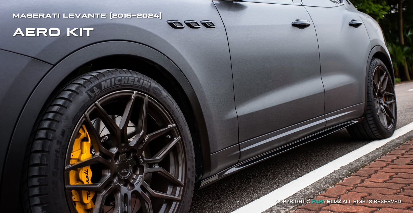 Maserati Levante Paktechz Full Dry Carbon Aerodynamics kit