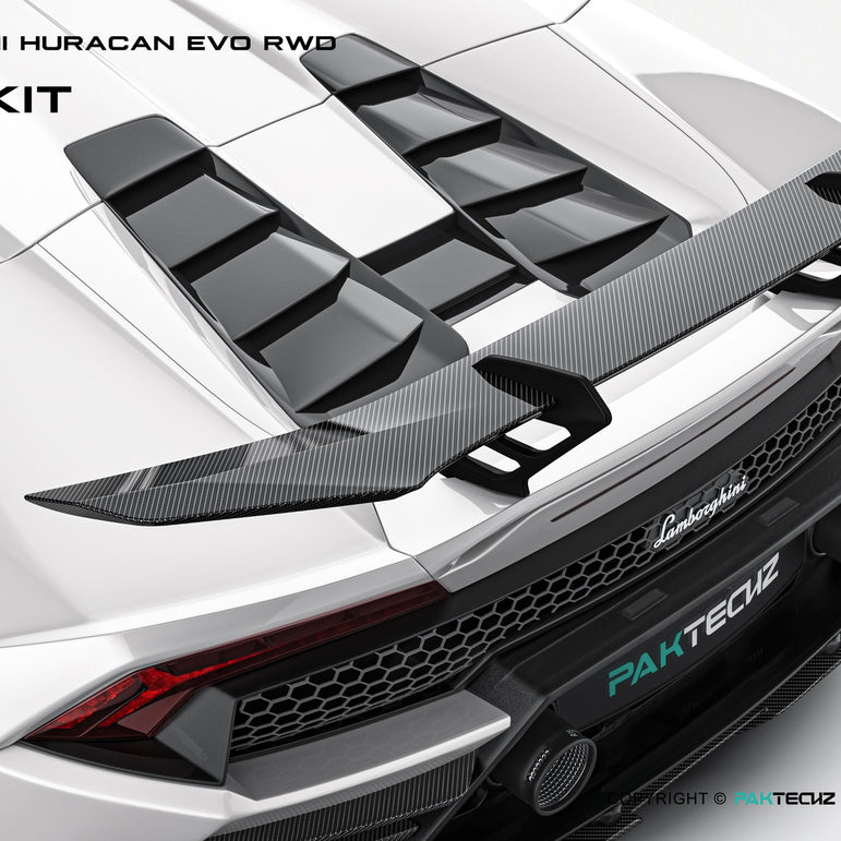Lamborghini Huracan EVO Huracan EVO Paktechz Full Dry Carbon Aerodynamics kit