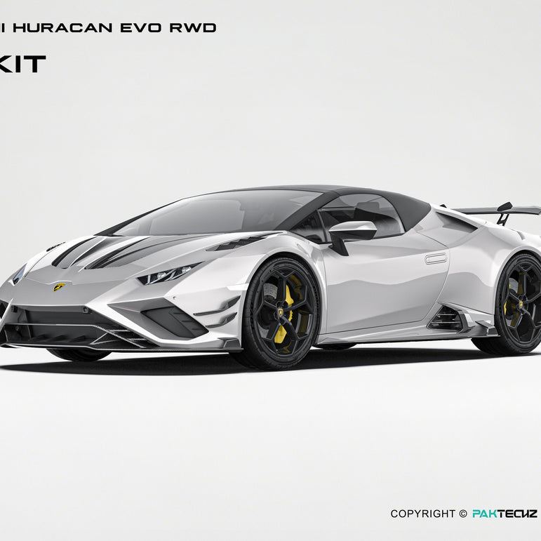 Lamborghini Huracan EVO Huracan EVO Paktechz Full Dry Carbon Aerodynamics kit