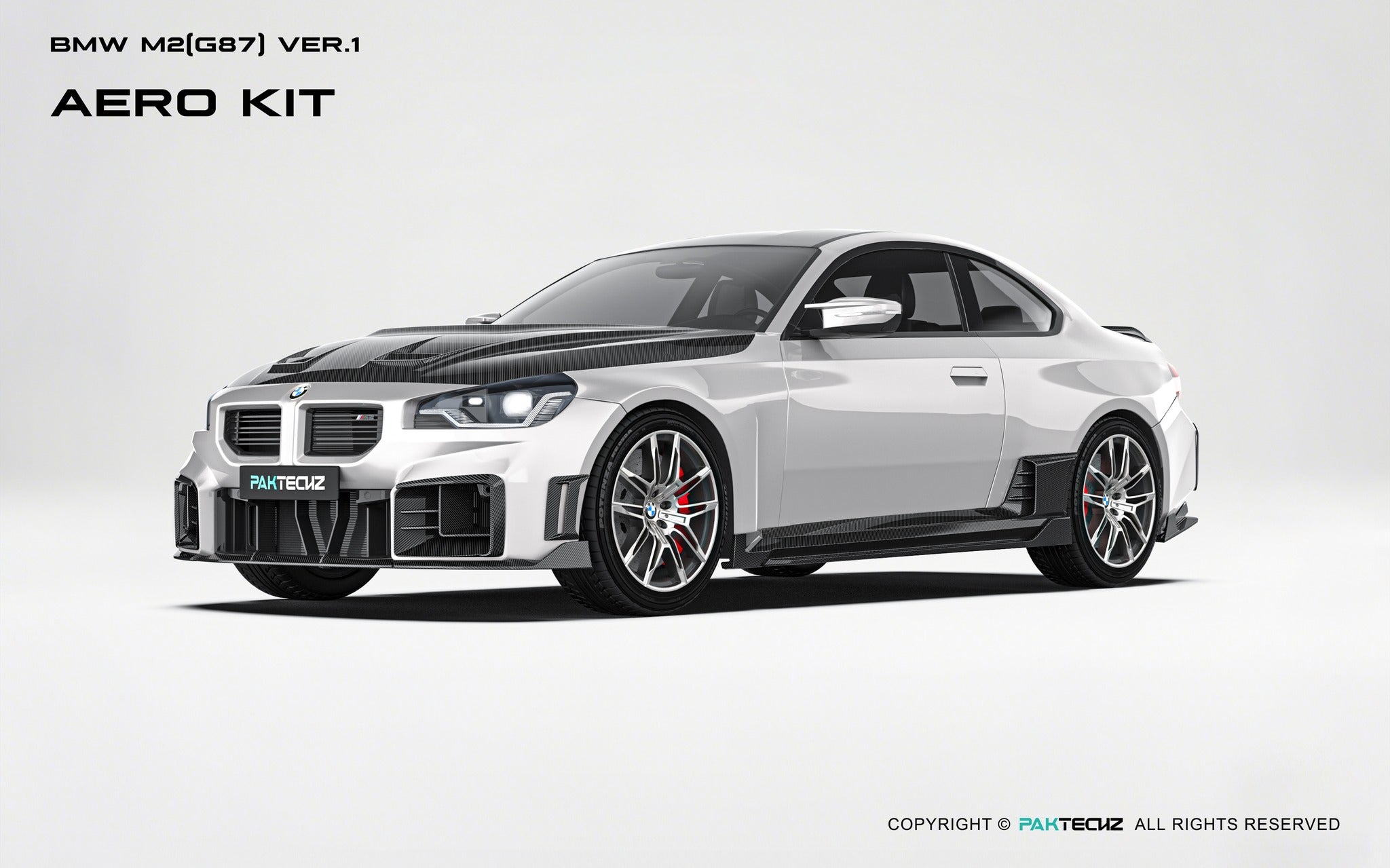 BMW M2（G87) Paktechz Dry Carbon Full Aerodynamics kit - Robot Bodykits