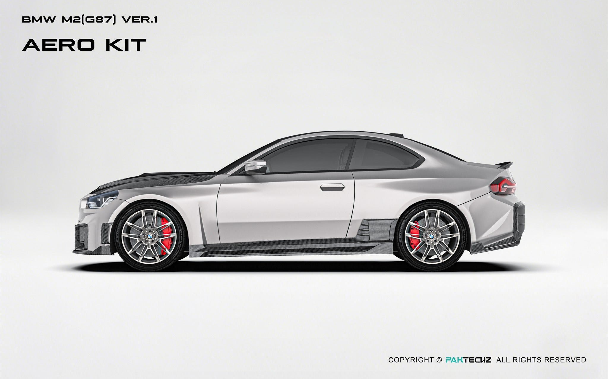 BMW M2（G87) Paktechz Dry Carbon Full Aerodynamics kit - Robot Bodykits