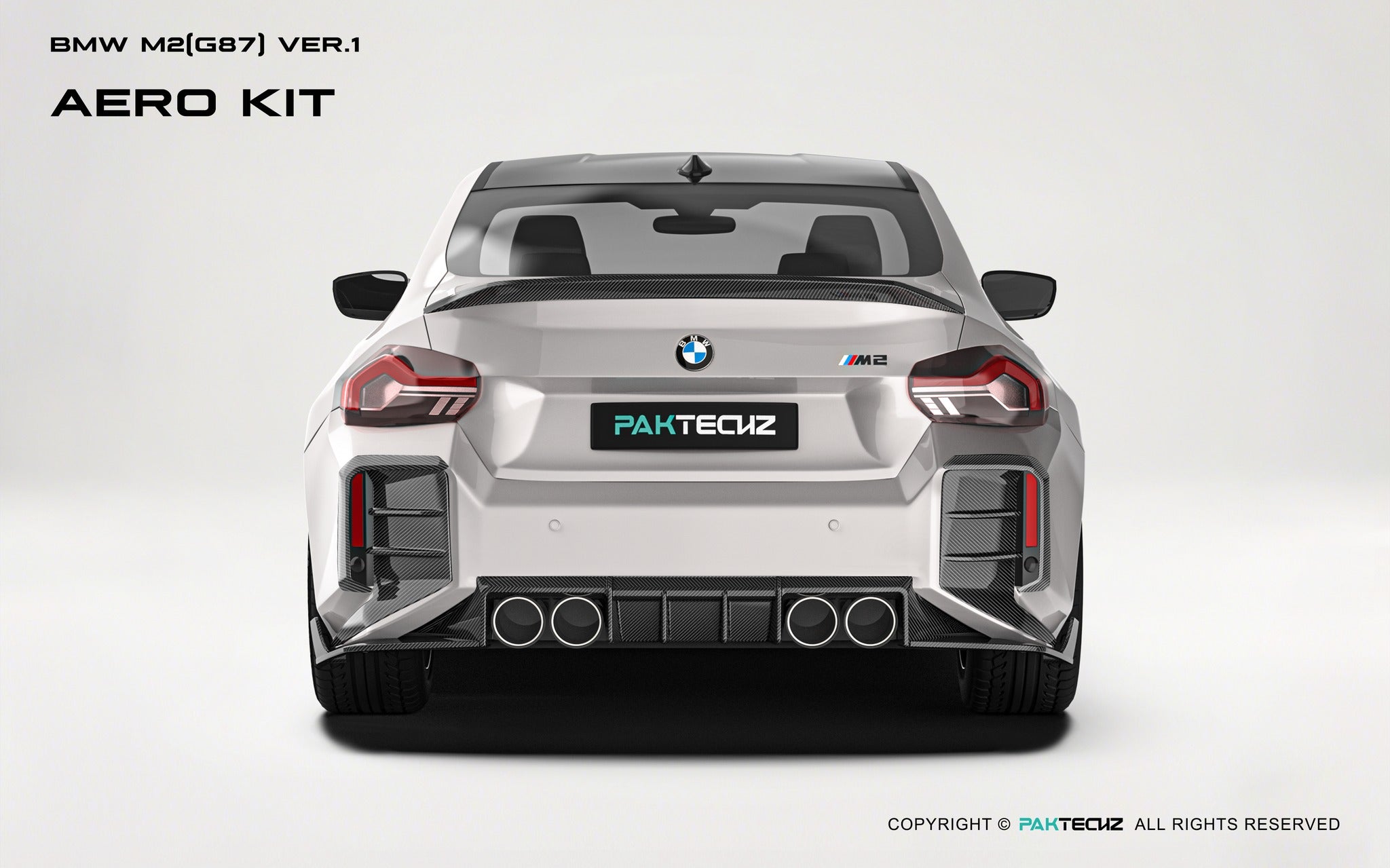 BMW M2（G87) Paktechz Dry Carbon Full Aerodynamics kit - Robot Bodykits