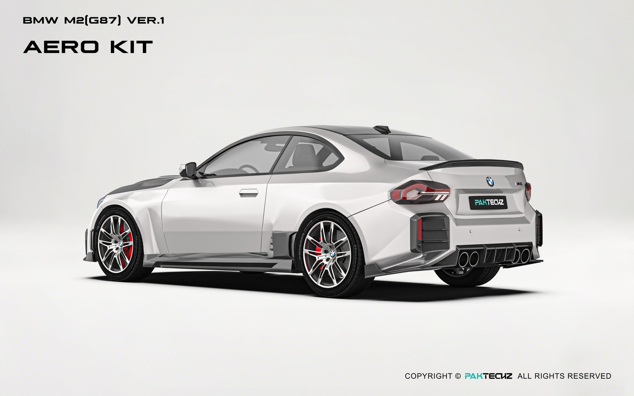 BMW M2（G87) Paktechz Dry Carbon Full Aerodynamics kit - Robot Bodykits