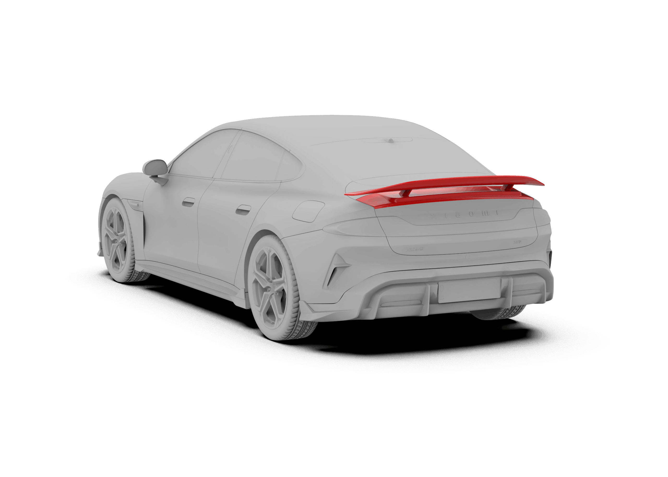 Robot XIAOMI SU7 Spoiler