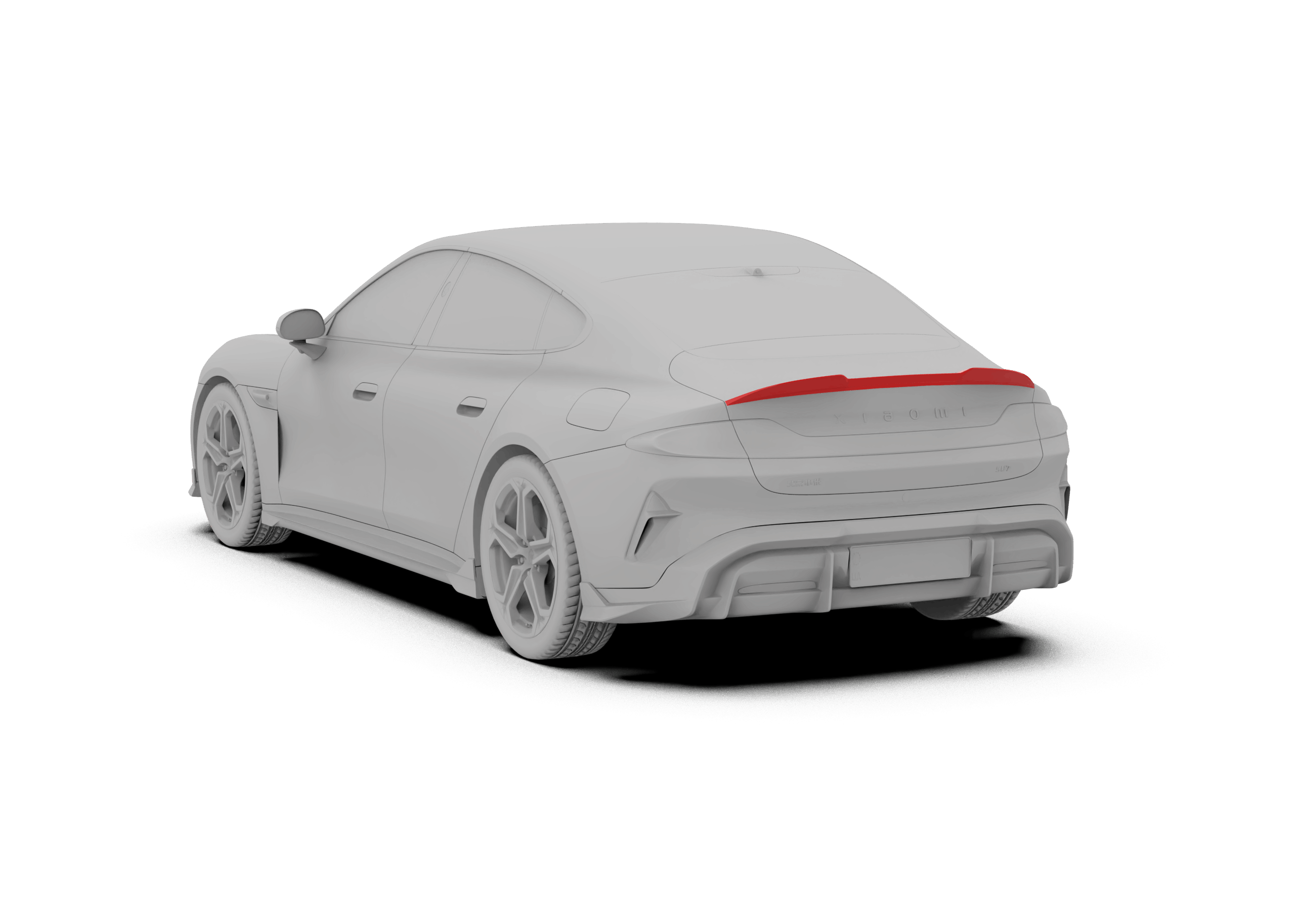 Robot XIAOMI SU7 Spoiler