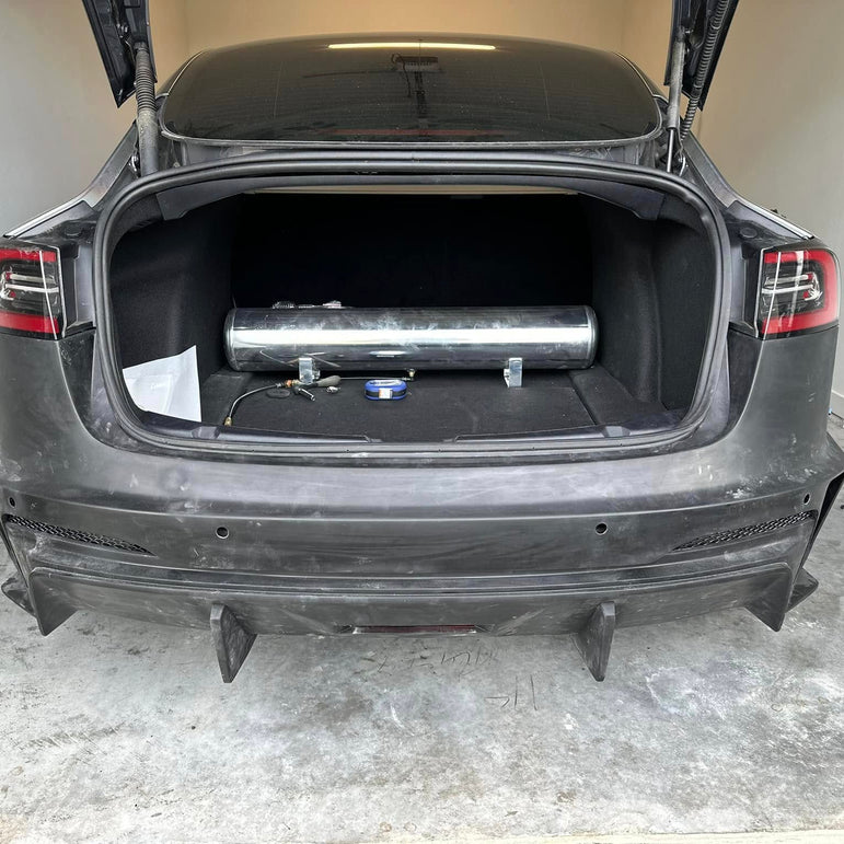 Robot Craftsman Tesla Model 3 “HACKER” Rear Bumper & Diffuser  (2017–2023 pre-facelift)