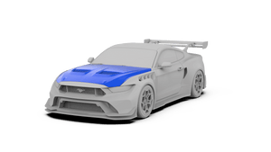 Robot Ford Mustang V5 GTR Widebody Bonnet Options