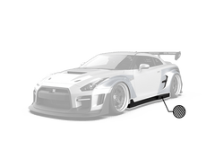 Robot Craftsman Nissan GTR Body Kit R35 Widebody Arches + Side Skirts