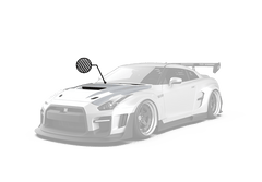 Robot Craftsman Nissan GTR Body Kit R35 Hood / Bonnet