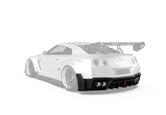 Robot Craftsman Nissan GTR Widebody Kit R35 Rear Diffuser