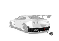 Robot Craftsman Nissan GTR Widebody Kit R35 Rear Diffuser