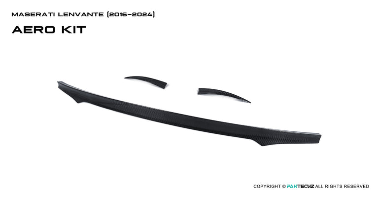 Maserati Levante Paktechz Full Dry Carbon Aerodynamics kit