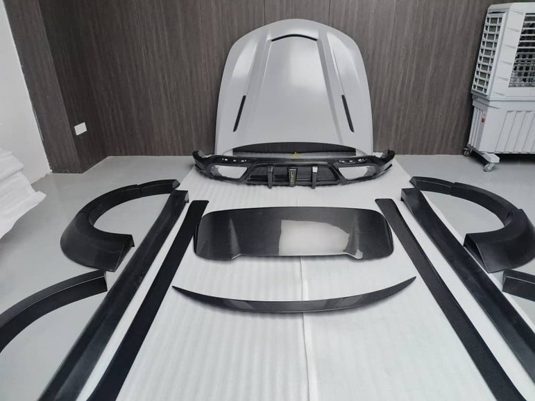 SD Carbon Partial Carbon Fiber Widebody Kit For Alfa Romeo Stelvio 2.0T