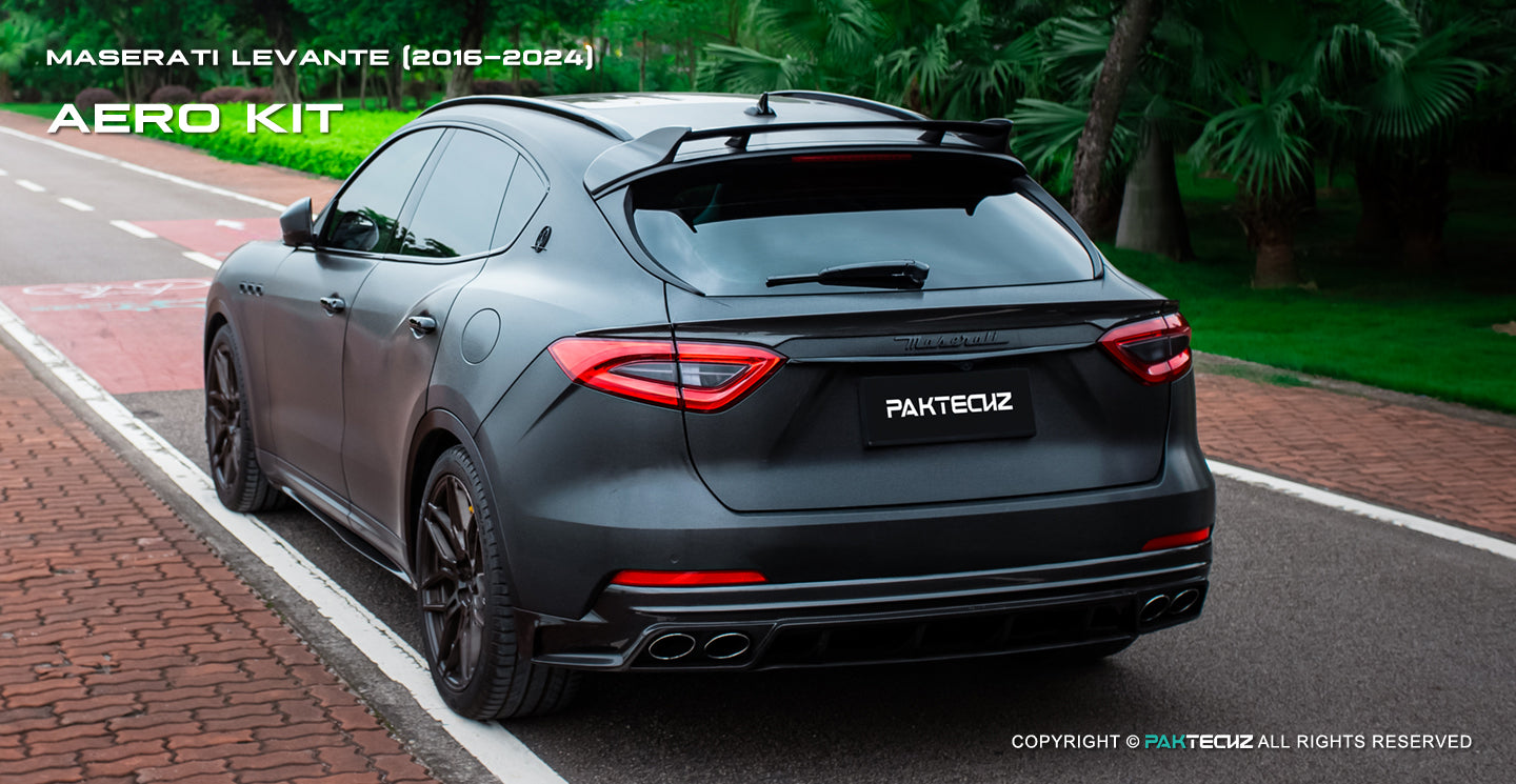 Maserati Levante Paktechz Full Dry Carbon Aerodynamics kit