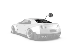 Robot Craftsman Nissan GTR Body Kit R35 Rear Window Cover