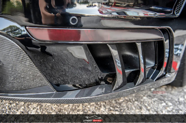 Porsche 911 992.1 Turbo S Paktechz Full Dry Carbon Aerodynamics kit 2020-2024