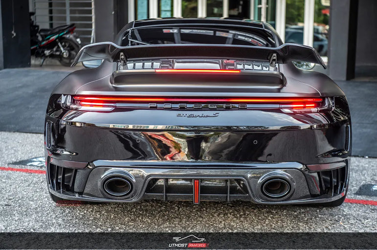 Porsche 911 992.1 Turbo S Paktechz Full Dry Carbon Aerodynamics kit 2020-2024