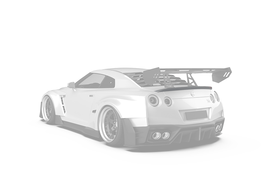 Robot Craftsman Nissan GTR Body Kit R35 Duck Tail Spoiler