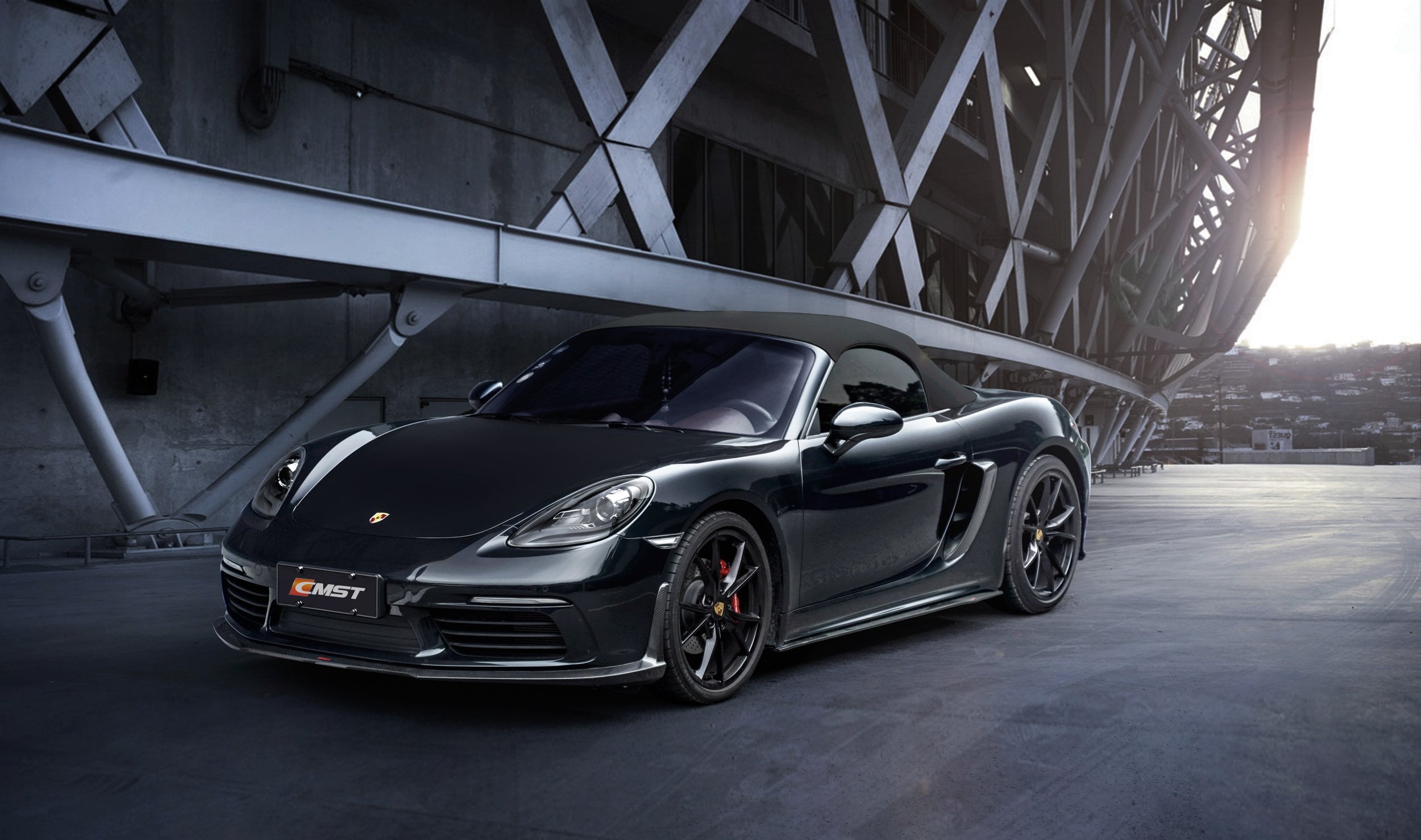 CMST Tuning Carbon Fiber Full Body Kit Style A for Porsche Cayman/Boxster 718 - Robot Bodykits