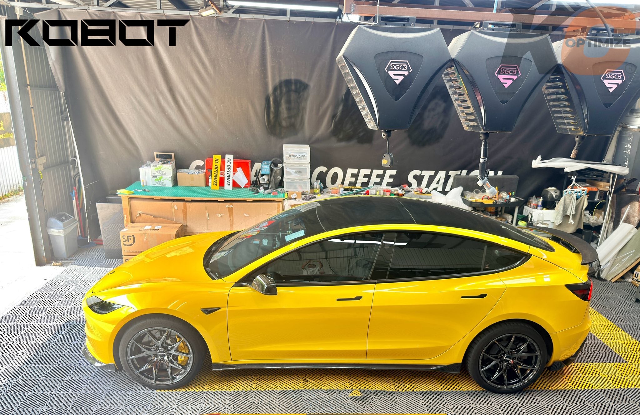 Robot Craftsman Tesla Model 3 Highland Lowline Bodykit (Hydrogai Series) SR & LR