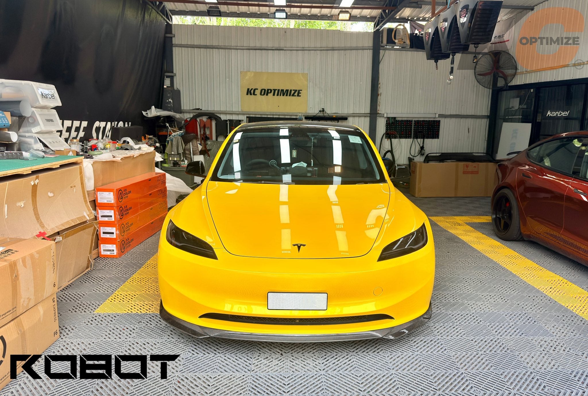 Robot Craftsman Tesla Model 3 Highland Lowline Bodykit (Hydrogai Series) SR & LR