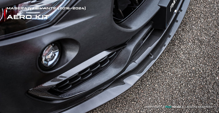 Maserati Levante Paktechz Full Dry Carbon Aerodynamics kit