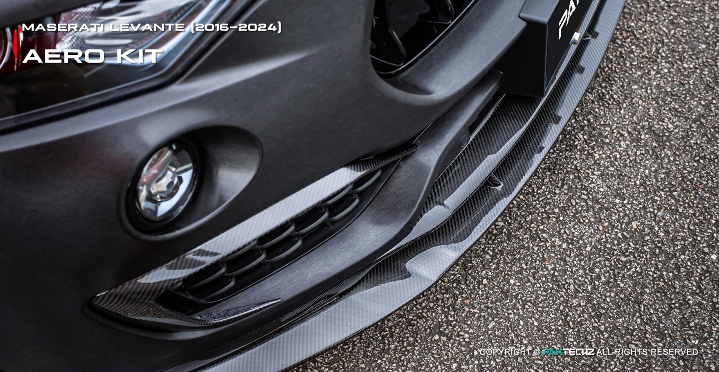 Maserati Levante Paktechz Full Dry Carbon Aerodynamics kit