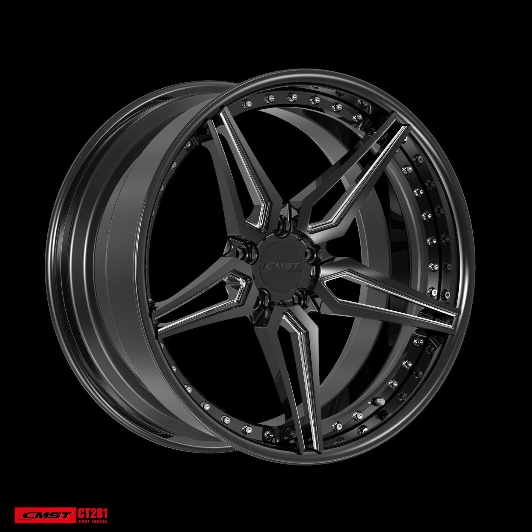 CMST 2-Piece Custom Forged Wheels CT281 - Robot Bodykits