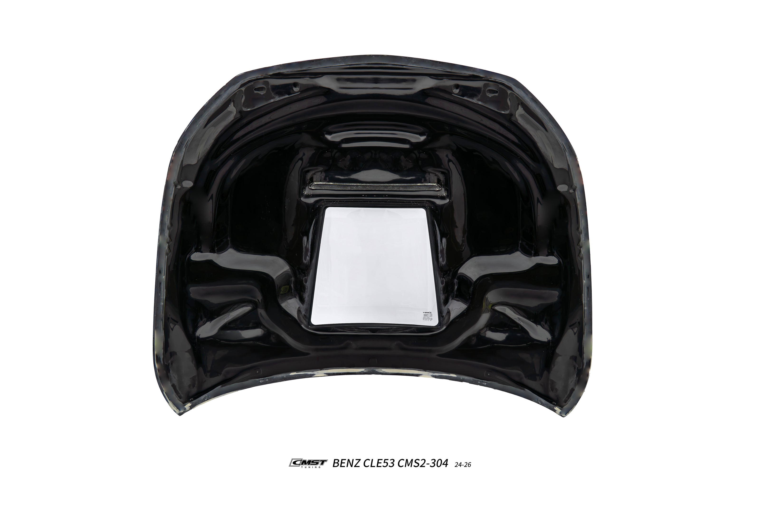 CMST Mercedes-AMG CLE 53 C236 2024-2026 Carbon Fibre Bonnet With Transparent Glass