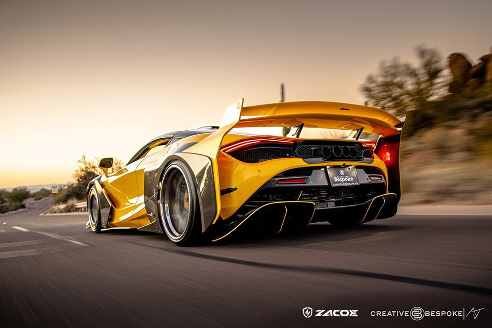 ZACOE McLaren 720s Galaxy Carbon Fibre Wide Body Kit (43pcs/set)