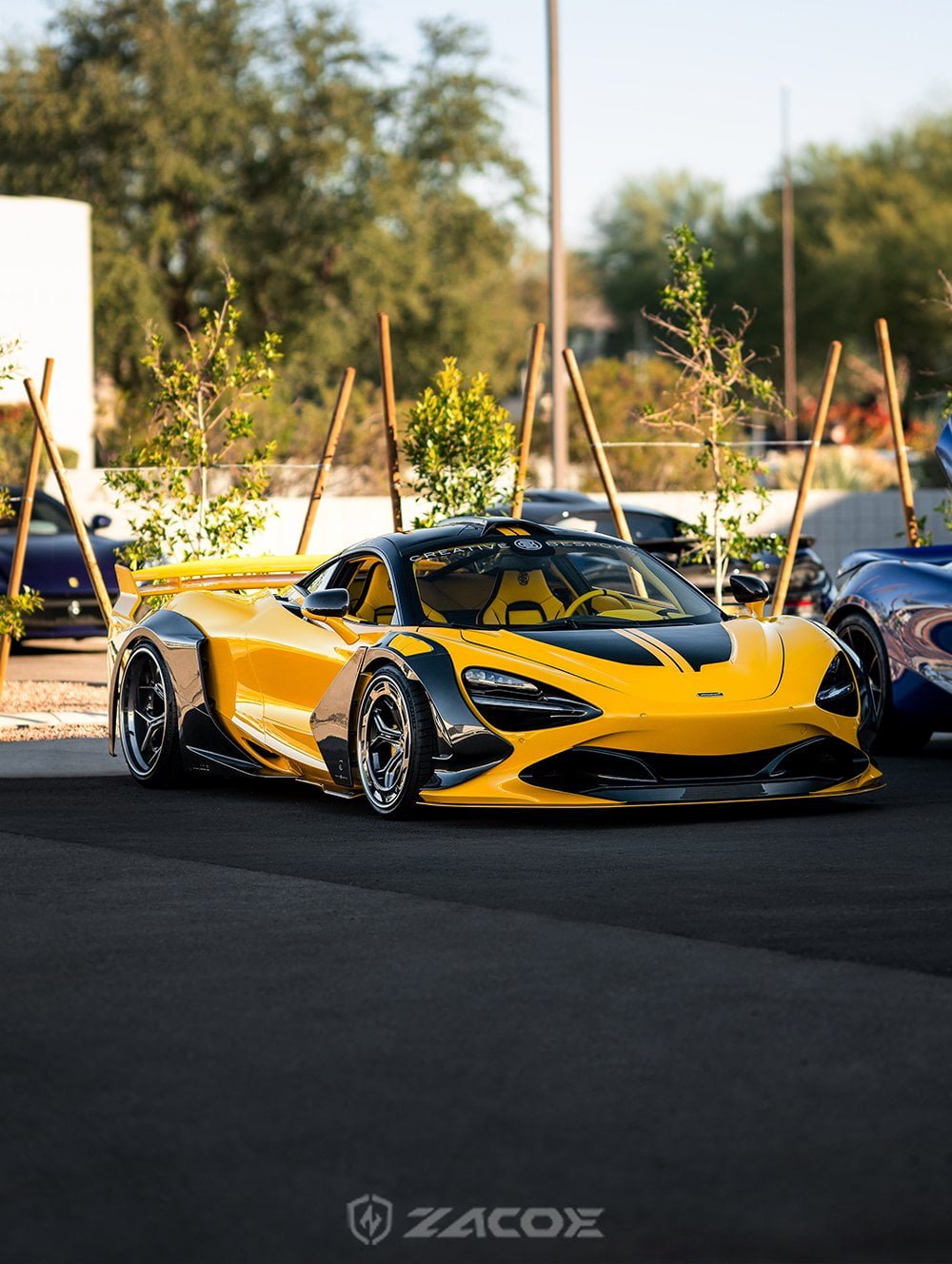 ZACOE McLaren 720s Galaxy Carbon Fibre Wide Body Kit (43pcs/set)