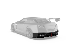 Robot Craftsman Nissan GTR Narrowbody Kit R35 Rear Diffuser