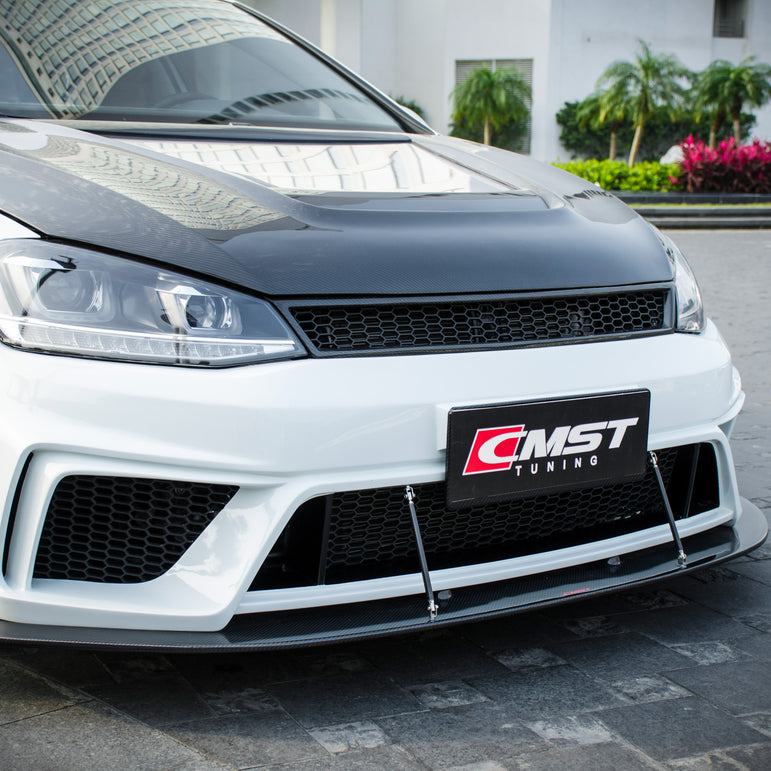 CMST Tuning Front Bumper & Lip & Grill for Volkswagen Golf & GTI & Golf R MK7 - Robot Bodykits