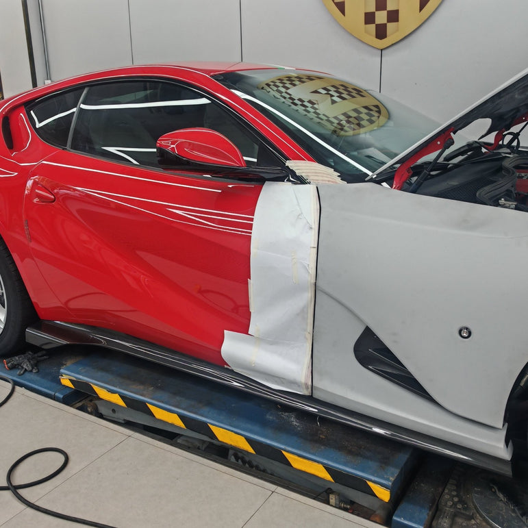 812 Superfast / GTS to Competizione - Style Carbon Fibre Conversion Body Kit (Aftermarket) Aftermarket Carbon Fiber Part / Bodykit - Robot Bodykits