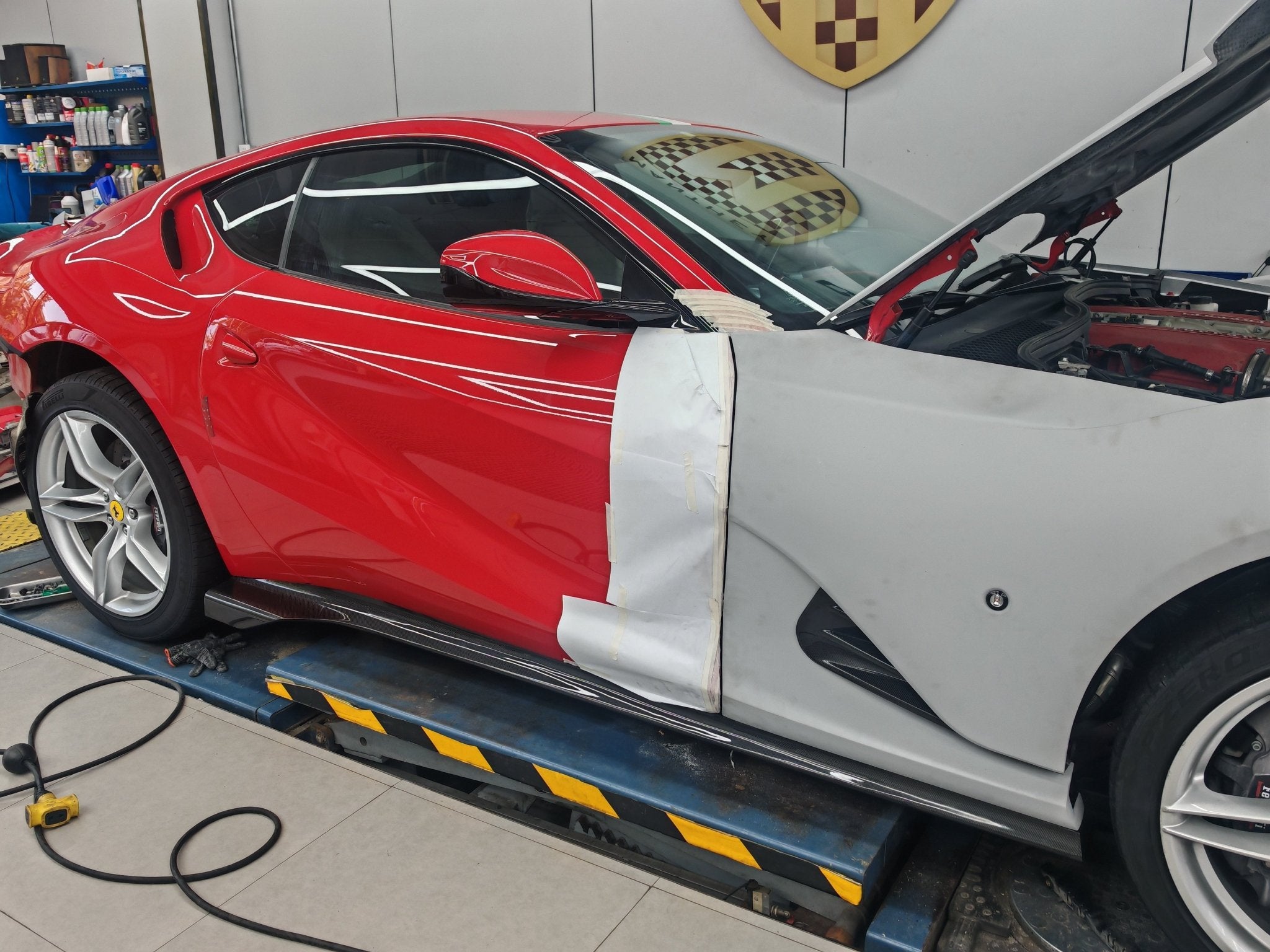 812 Superfast / GTS to Competizione - Style Carbon Fibre Conversion Body Kit (Aftermarket) Aftermarket Carbon Fiber Part / Bodykit - Robot Bodykits