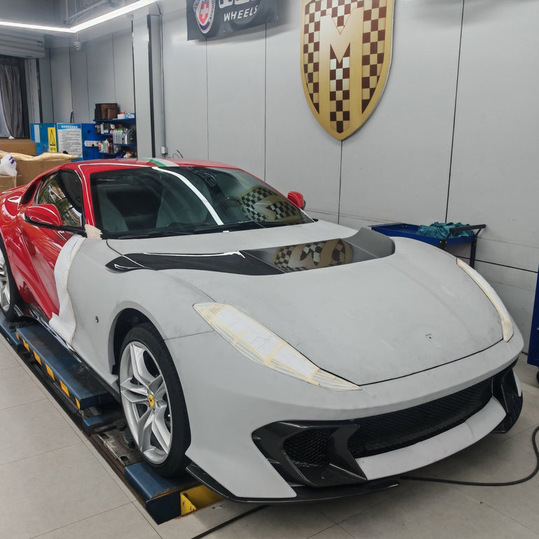 812 Superfast / GTS to Competizione - Style Carbon Fibre Conversion Body Kit (Aftermarket) Aftermarket Carbon Fiber Part / Bodykit - Robot Bodykits