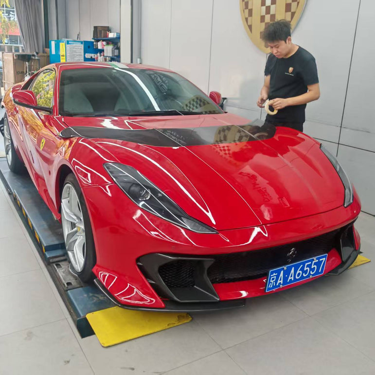 812 Superfast / GTS to Competizione - Style Carbon Fibre Conversion Body Kit (Aftermarket) Aftermarket Carbon Fiber Part / Bodykit - Robot Bodykits
