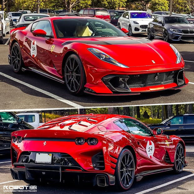 812 Superfast / GTS to Competizione - Style Carbon Fibre Conversion Body Kit (Aftermarket) Aftermarket Carbon Fiber Part / Bodykit - Robot Bodykits