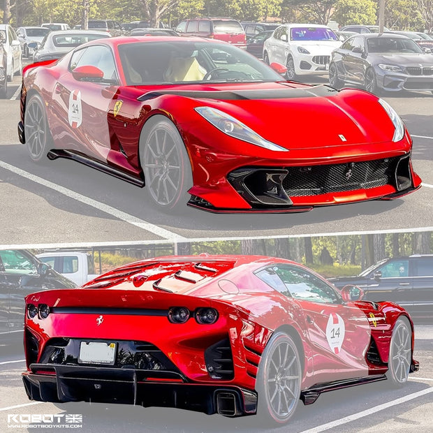 812 Superfast / GTS to Competizione - Style Carbon Fibre Conversion Body Kit (Aftermarket) Aftermarket Carbon Fiber Part / Bodykit - Robot Bodykits