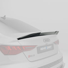 Audi RS3 8Y Limousine Carbon Fiber Trunk Spoiler