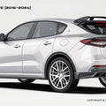 Maserati Levante Paktechz Full Dry Carbon Aerodynamics kit