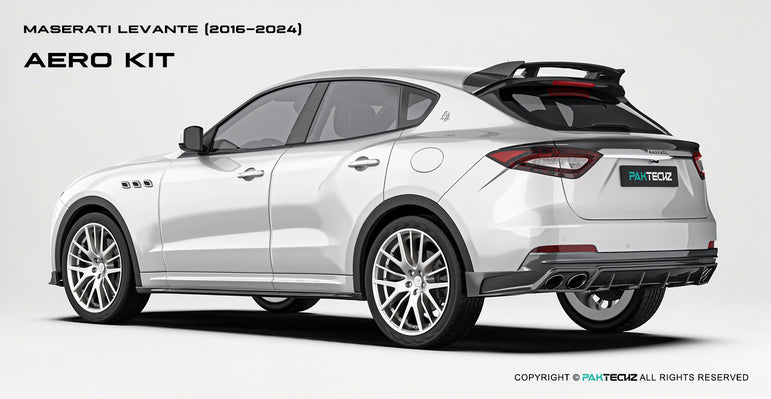 Maserati Levante Paktechz Full Dry Carbon Aerodynamics kit