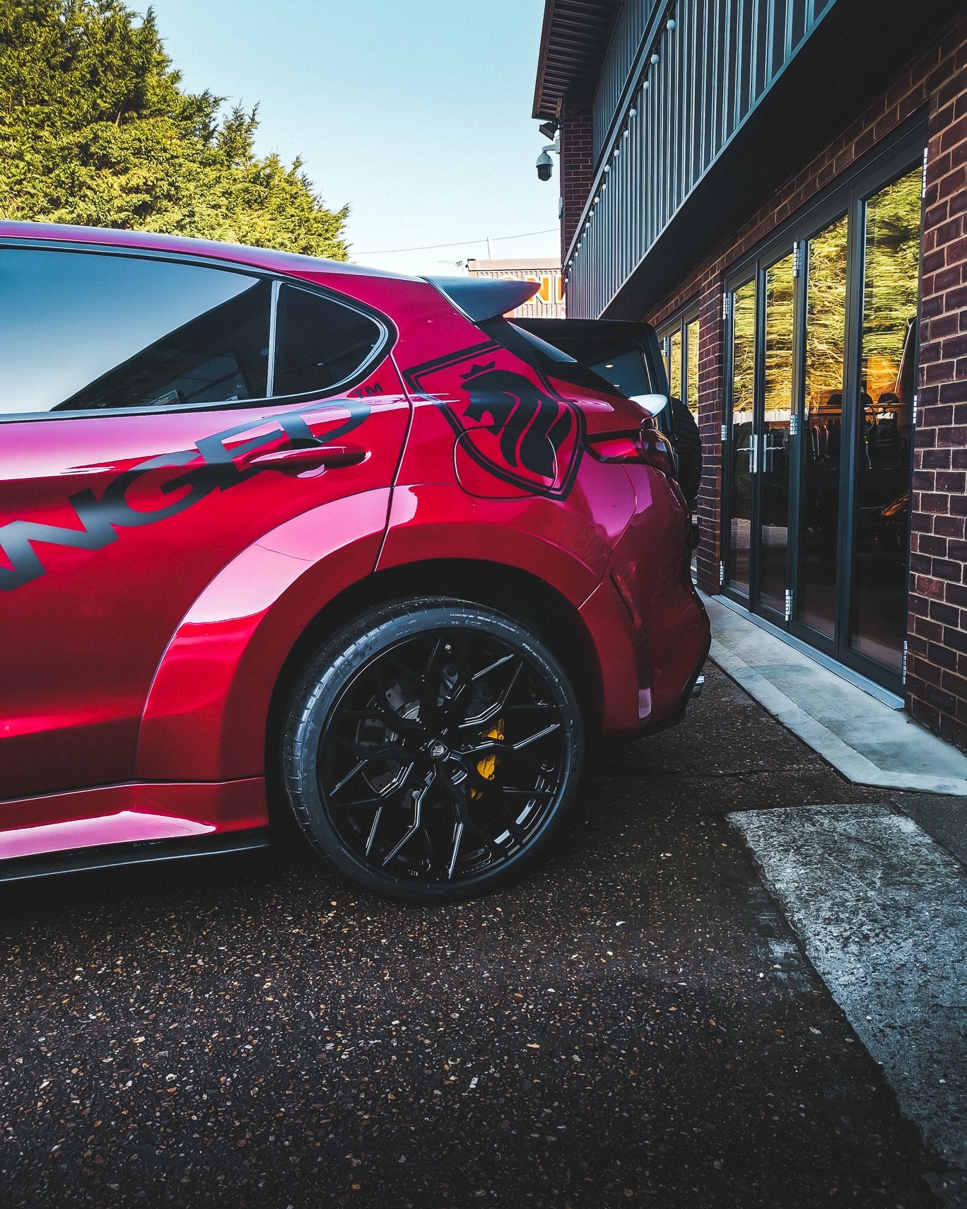 SD Carbon Partial Carbon Fiber Widebody Kit For Alfa Romeo Stelvio 2.0T