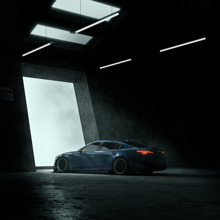 Robot Craftsman Mazda 6 2014-2017 Widebody Kit Fibre Glass Reinforced Plastic Complete Body Kit (FRP)