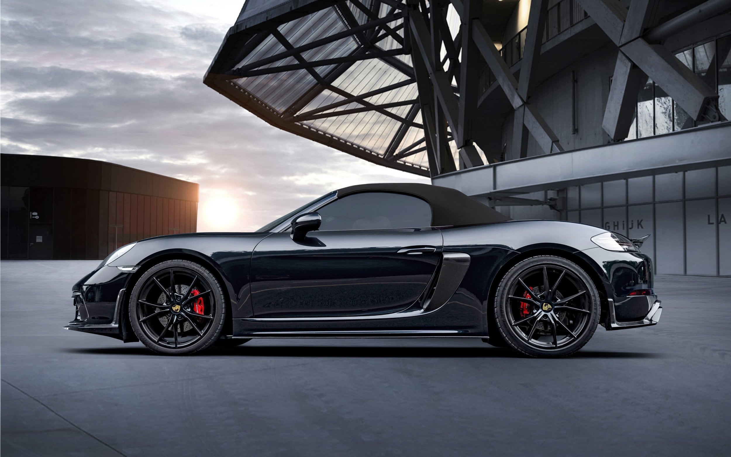 CMST Tuning Carbon Fiber Full Body Kit Style A for Porsche Cayman/Boxster 718 - Robot Bodykits