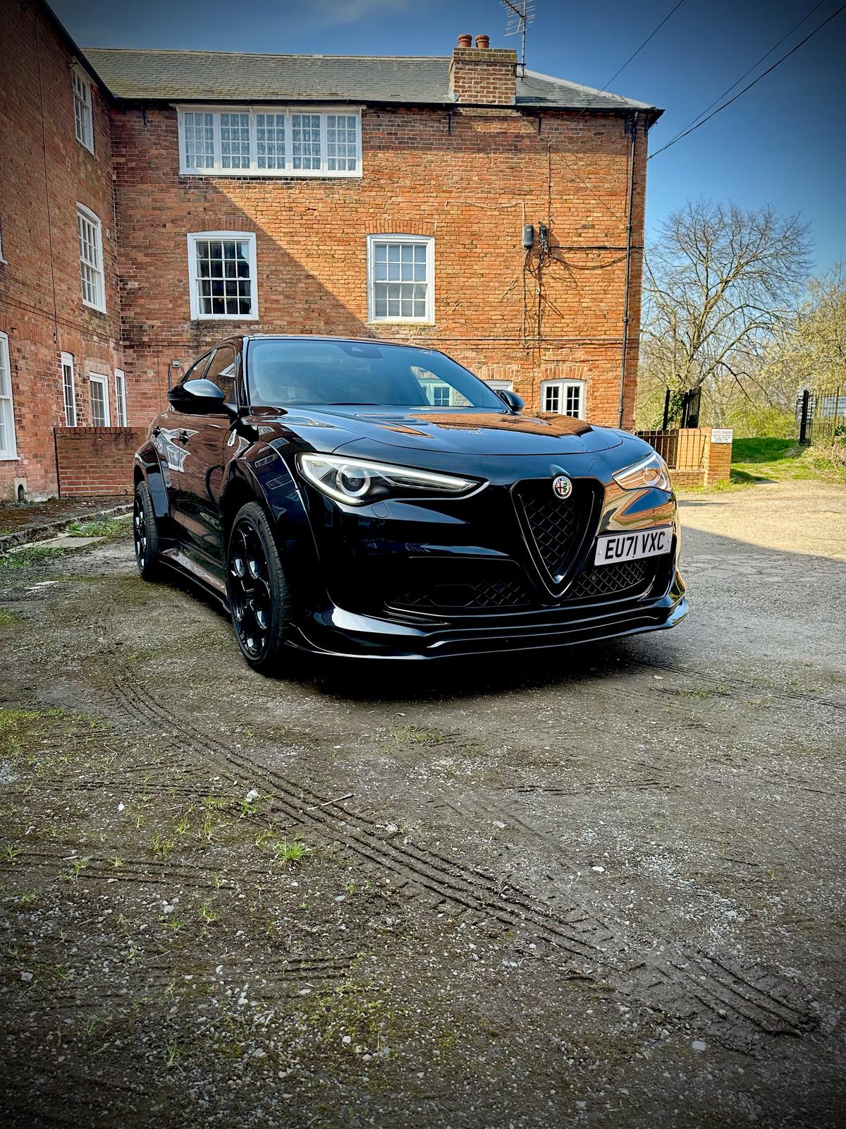 SD Carbon Partial Carbon Fiber Widebody Kit For Alfa Romeo Stelvio 2.0T