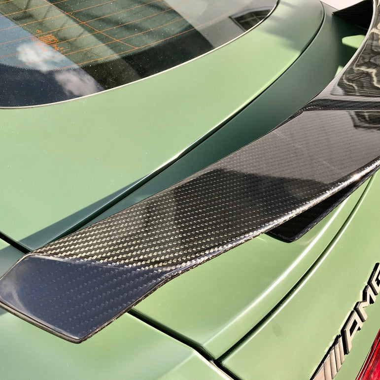 SD Carbon B Style Pre-preg Carbon Fiber Rear Spoiler Wing for Mercedes Benz AMG GT50 GT53 GT63 GT63S 4 Door X290 2019-ON