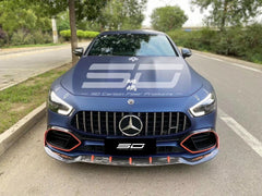 SD Carbon B Style Pre-preg Carbon Fiber Full Body Kit for Mercedes Benz AMG GT50 GT53 4 Door X290 2019-ON